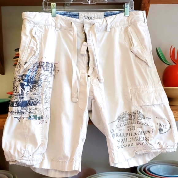 💥SOLD💥Ralf Lauren Polo mens shorts - Picture 1 of 13